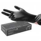 LANON蘭浪LDT09指尖麻面黑色丁腈一次性手套